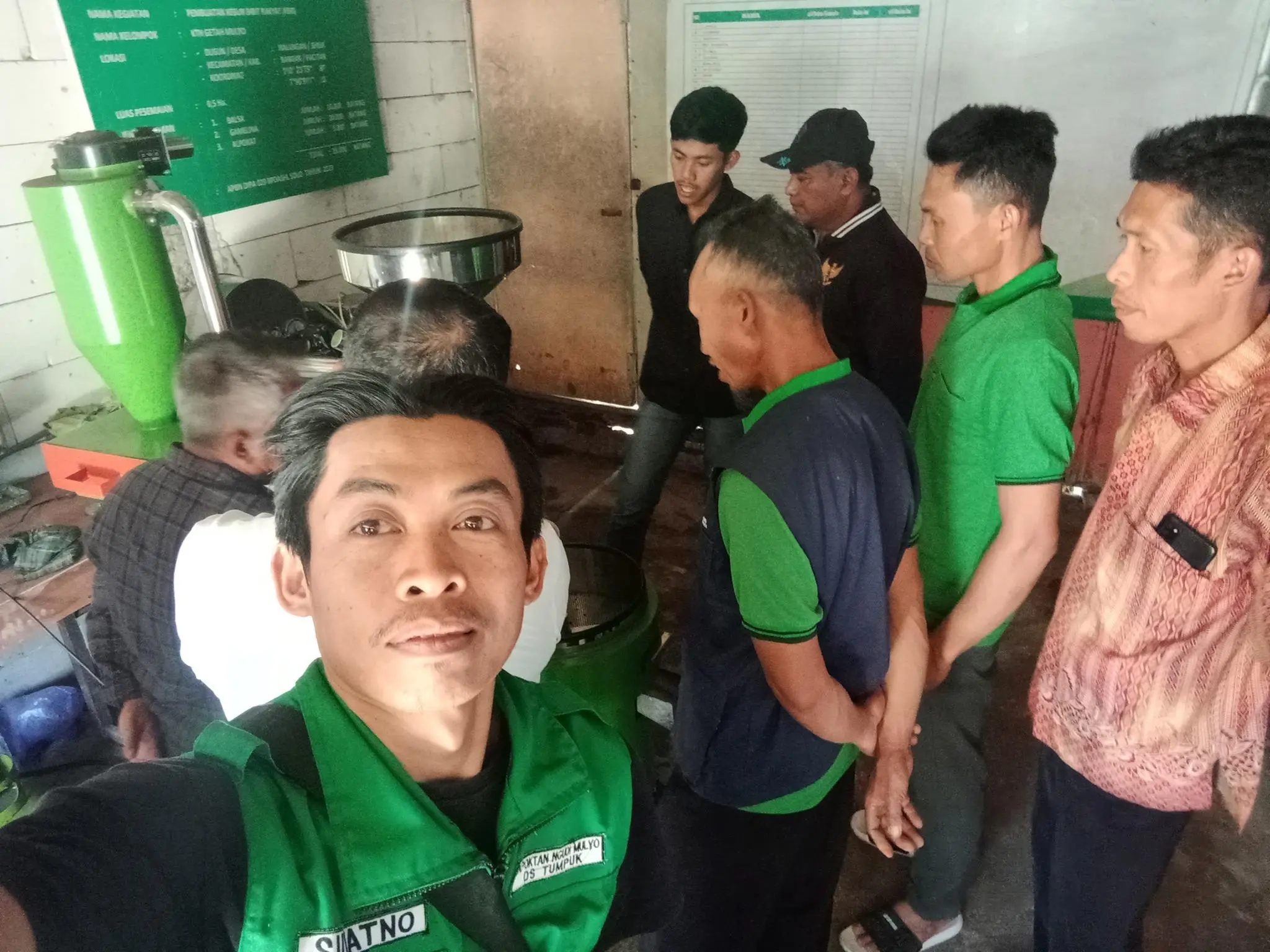 Group of Temanggung Arabica coffee farmers in Central Java